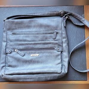 Multisac Lorraine Crossbody Purse Grey